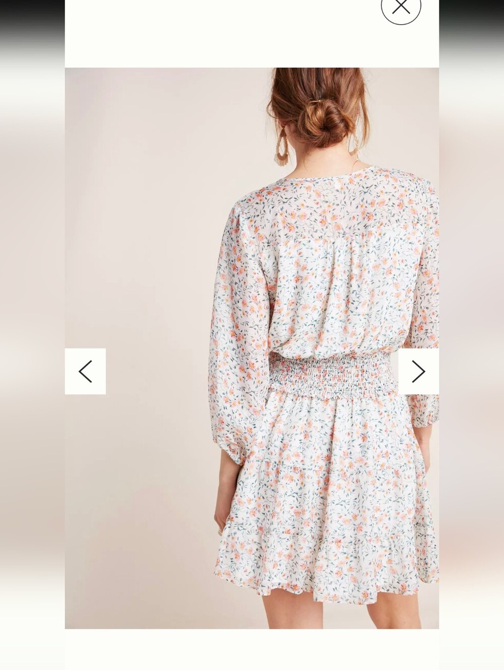 Shoshanna Floral Print Dress with Pink and Blue Accents Size 12 - Picture 2 of 11